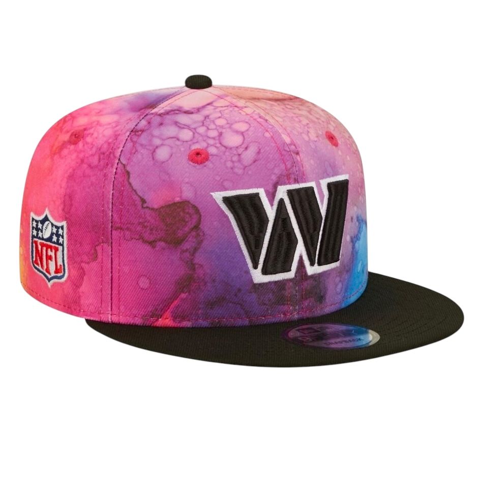 Washington Commanders Men's New Era 9Fifty Ink Dye Crucial Catch Snapback Hat