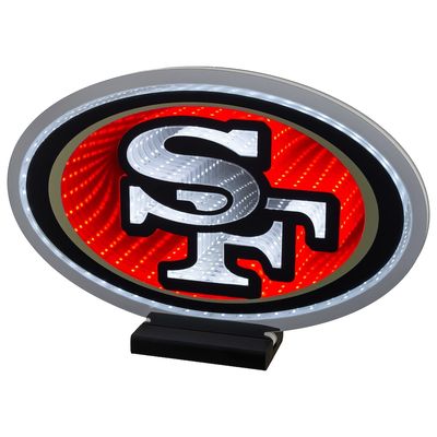 San Francisco 49ers LED Infinity Logo Light San Francisco 49ers LED Infinity Logo Light
