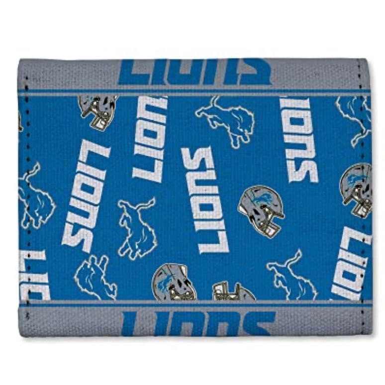 Detroit Lions NFL Tri-Fold Canvas Wallet