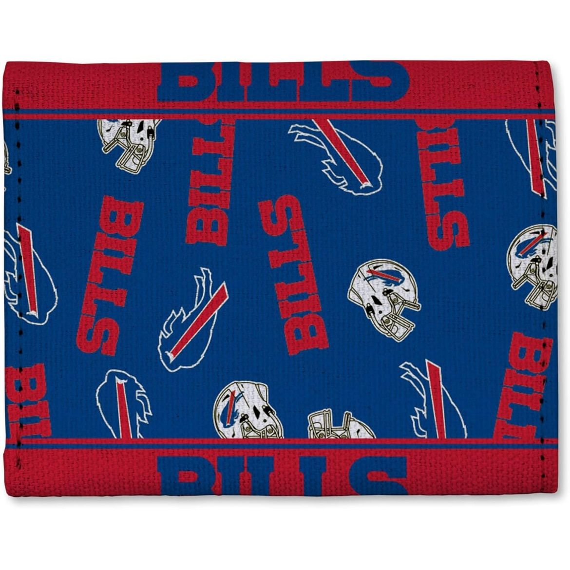 Buffalo Bills NFL Tri-Fold Canvas Wallet