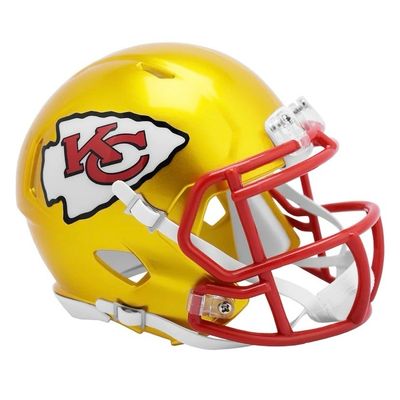 Kansas City Chiefs Riddell Authentic Full Size Speed Style Flash Alternate Helmet