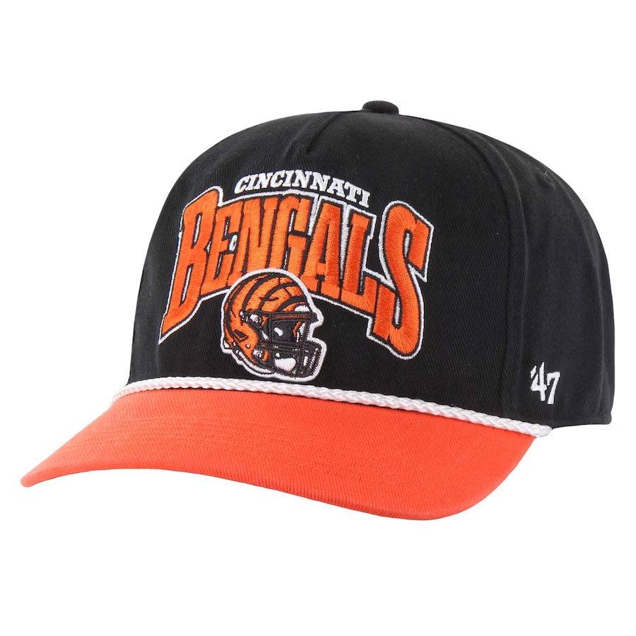 Cincinnati Bengals Men’s Black Palermo 47 Hitch Snapback Hat