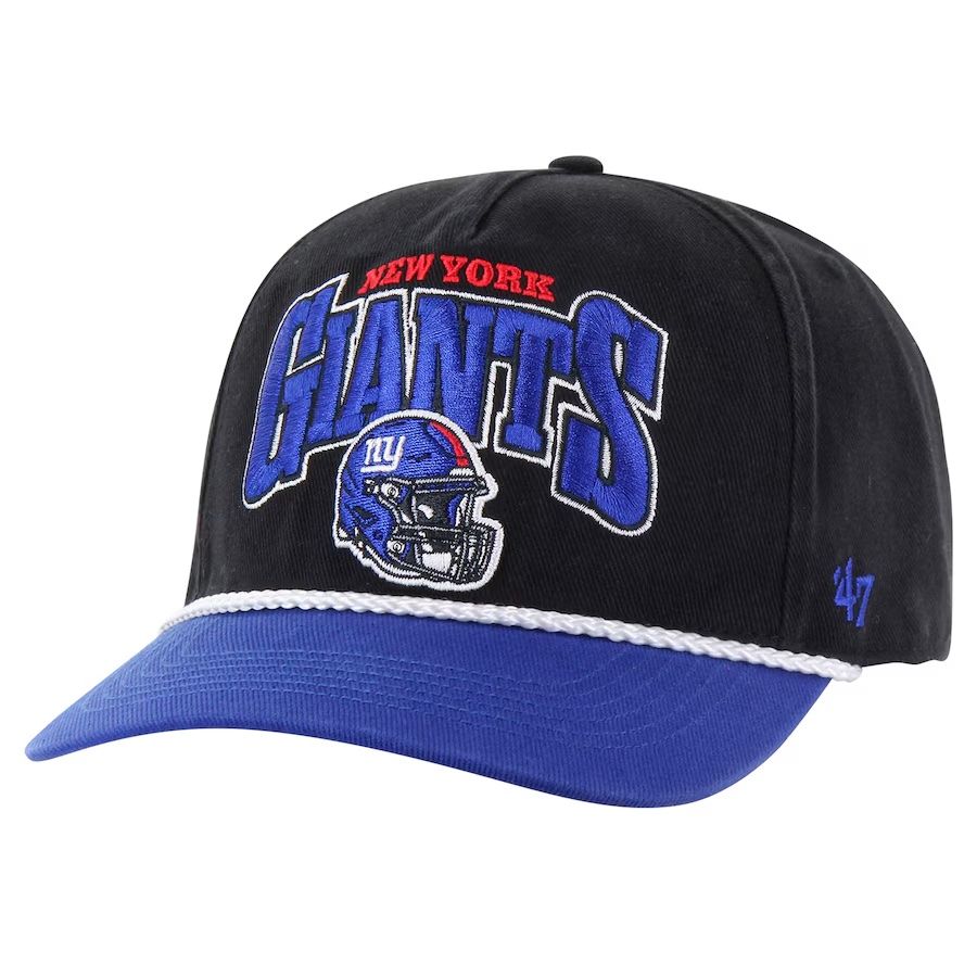 New York Giants Men’s Black Palermo 47 Hitch Snapback Hat