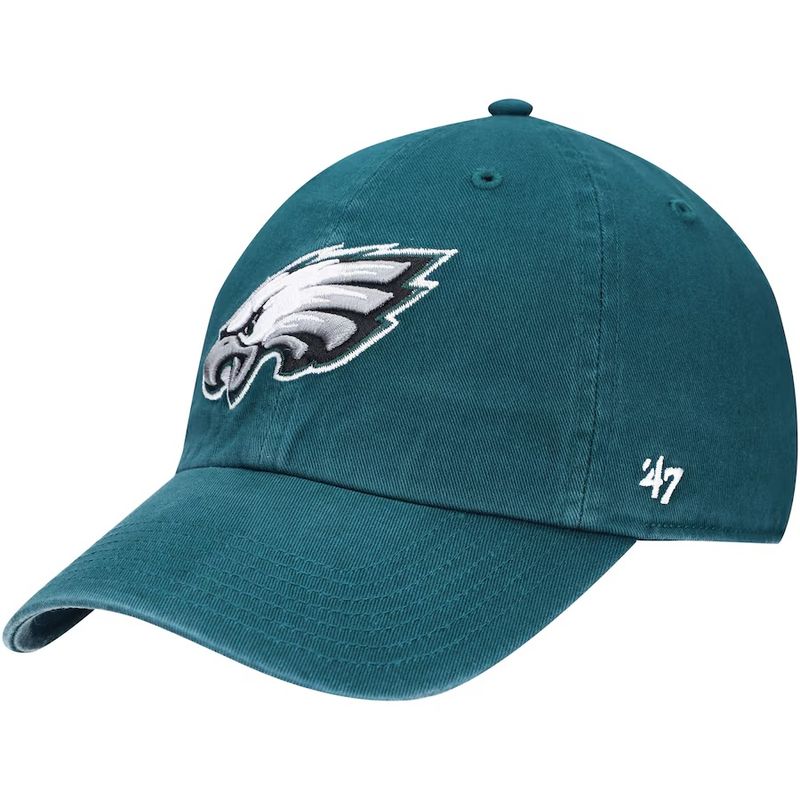 Philadelphia Eagles Youth 47 Brand Clean Up Adjustable Hat