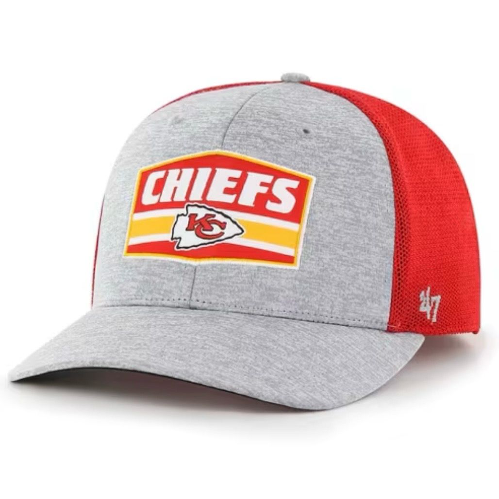 Kansas City Chiefs Men's 47 Brand Trophy Stretch Fit Hat