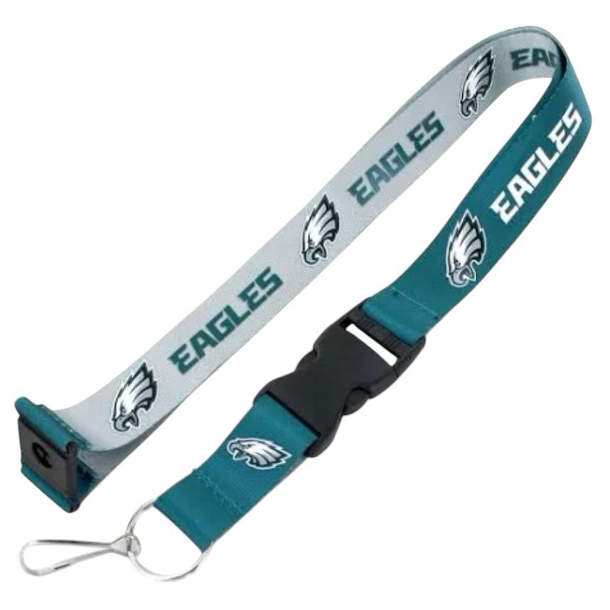 Philadelphia Eagles Reversible 1" Lanyard