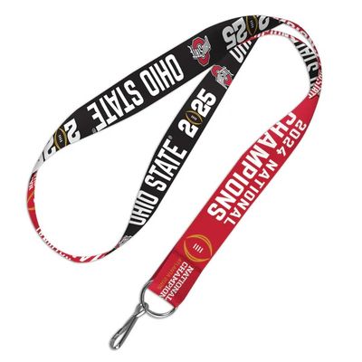 Ohio State Buckeyes 2024 National Champions Lanyard 1" Lanyard