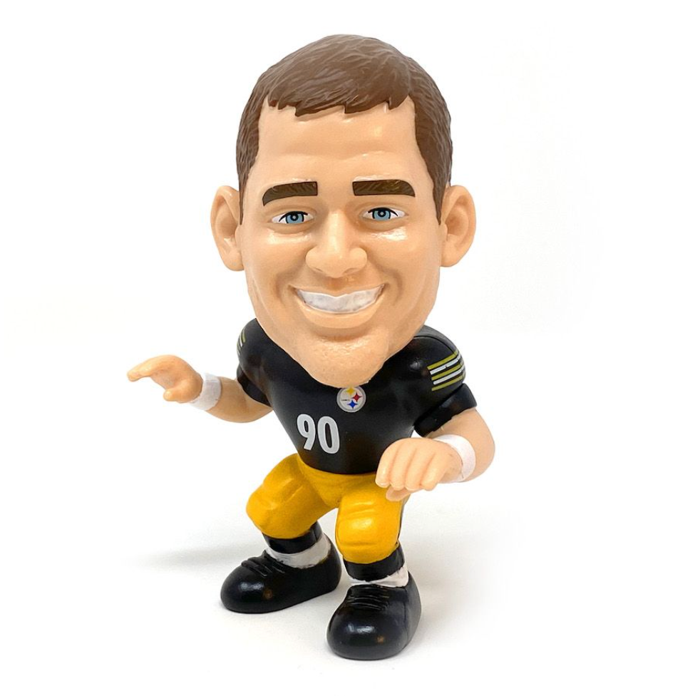 Pittsburgh Steelers TJ Watt Big Shot Ballers Figure