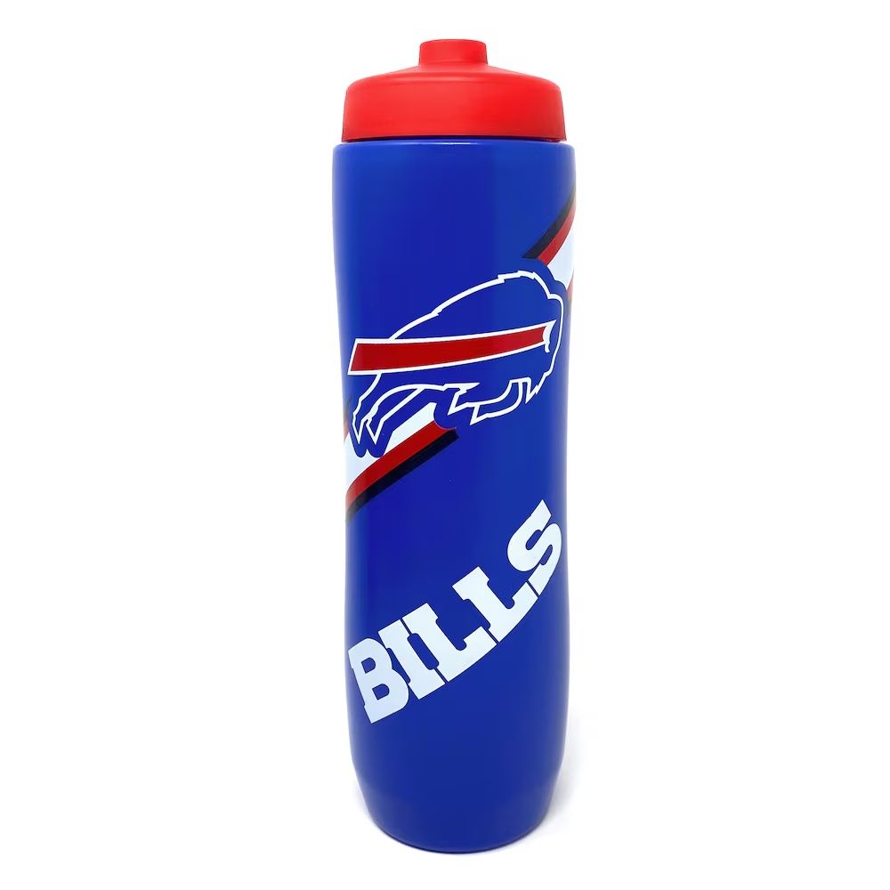 Buffalo Bills 34oz Squeezy Water Bottle