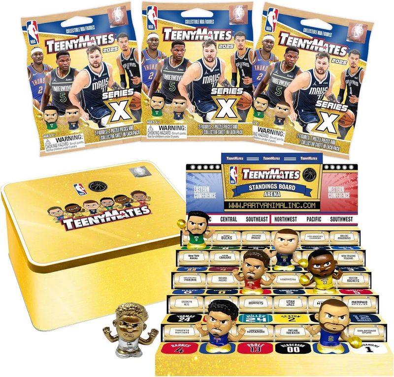 2024/25 NBA TeenyMates Basketball Series X Collector Tin