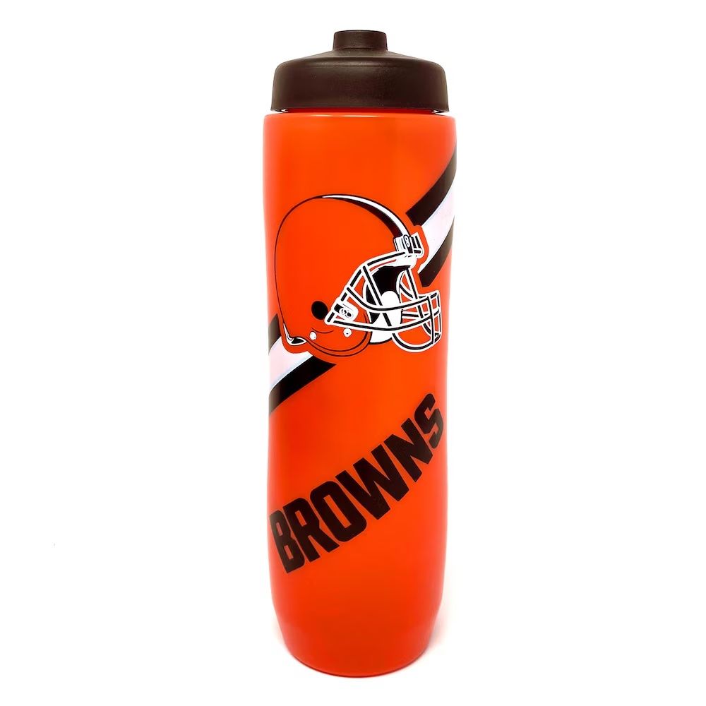 Cleveland Browns 34oz Squeezy Water Bottle