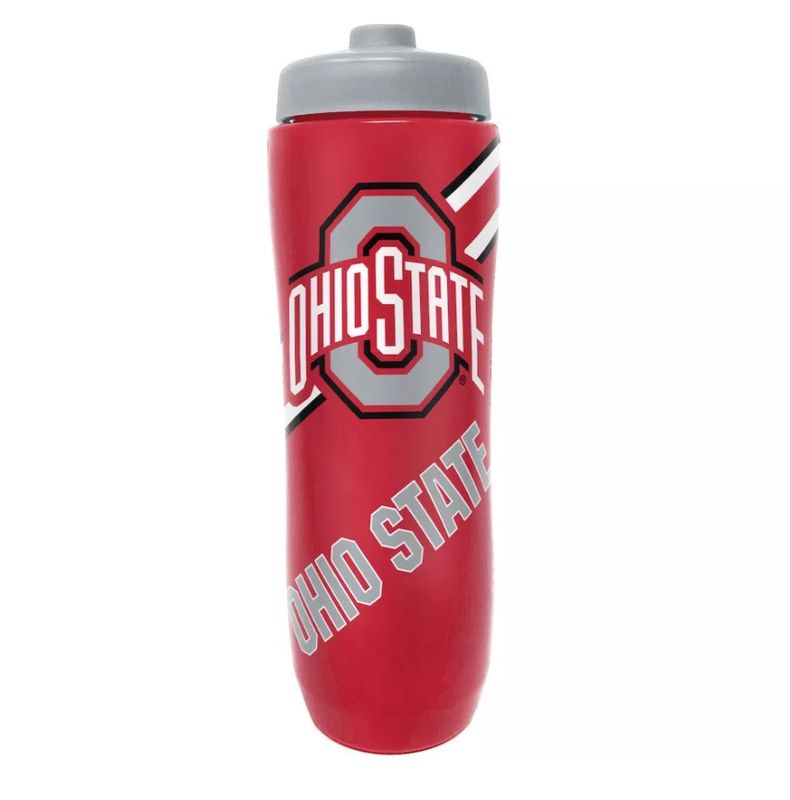 Ohio State Buckeyes 34oz Squeezy Water Bottle