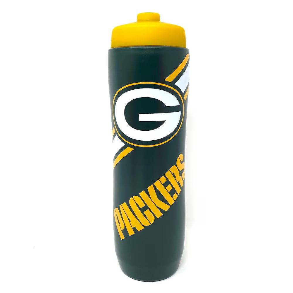 Green Bay Packers 34oz Squeezy Water Bottle