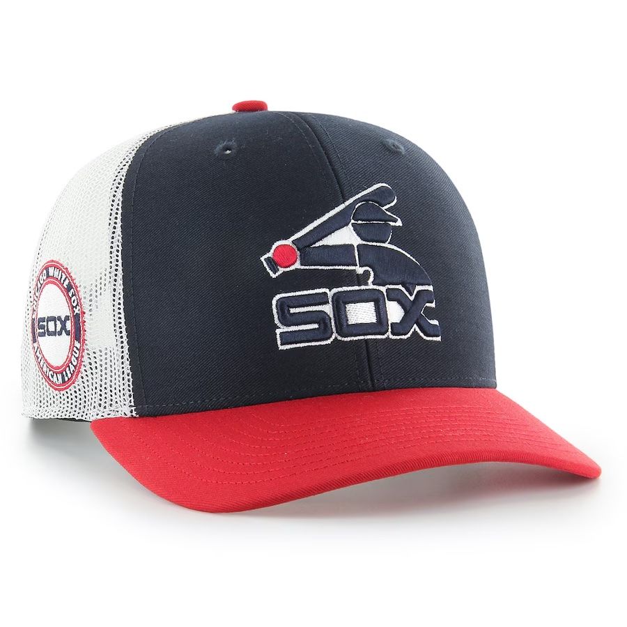 Chicago White Sox Men's Cooperstown Sidenote 47 Trucker Adjustable Hat