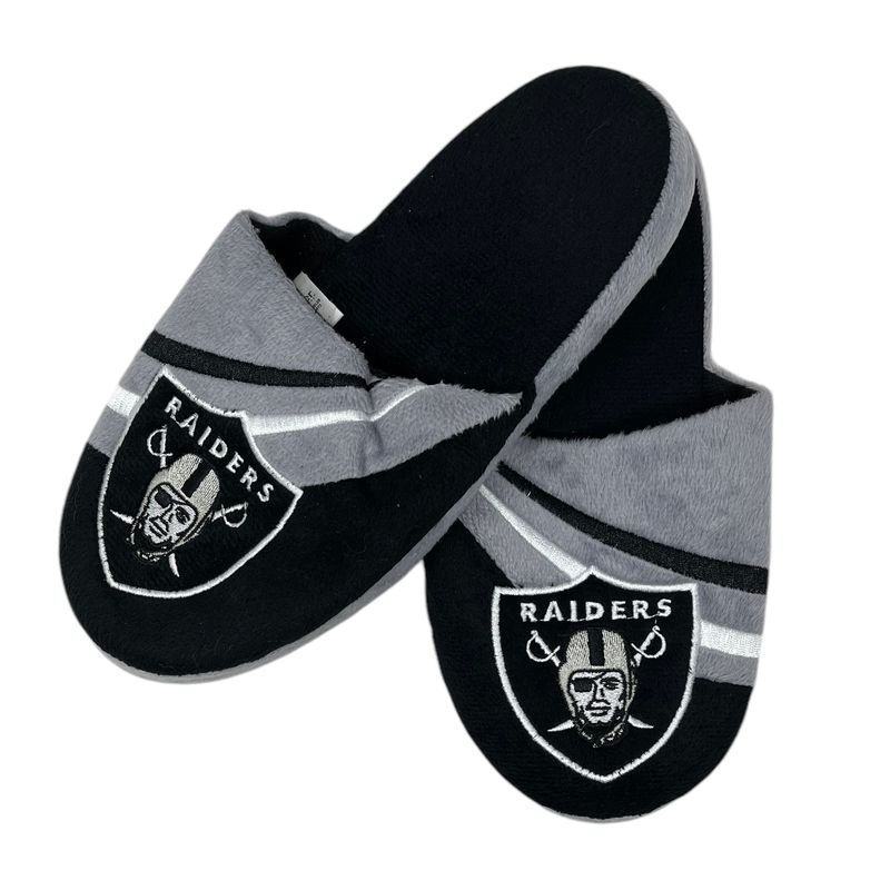 Las Vegas Raiders Men's Forever Slippers Las Vegas Raiders Men's Forever Slippers