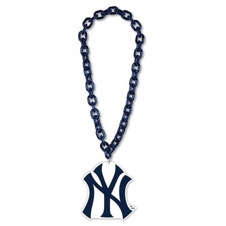 New York Yankees 10” Fan Chain 3D Foam Necklace