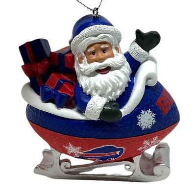 Buffalo Bills Santa Sleigh Ornament