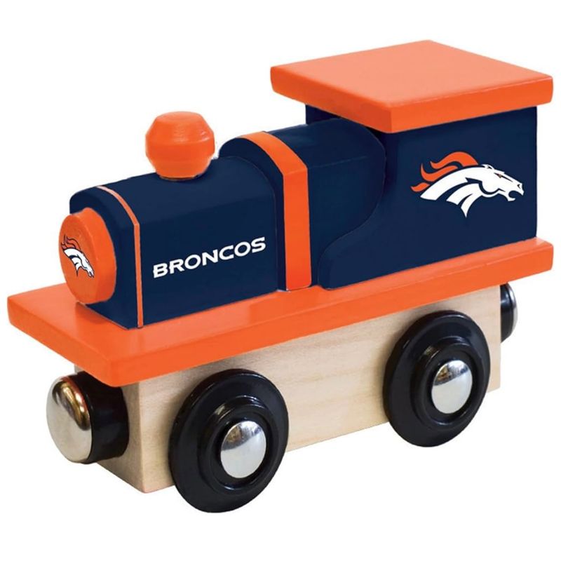 Denver Broncos Toy Train Engine