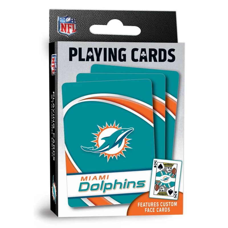 Miami Dolphins Playing Cards