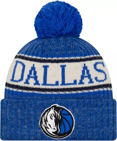 Dallas Mavericks New Era Cuffed Pom Men's Knit Hat