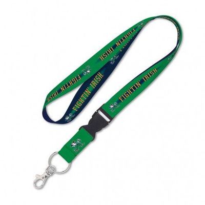 Notre Dame Fighting Irish Reversible 1" Lanyard