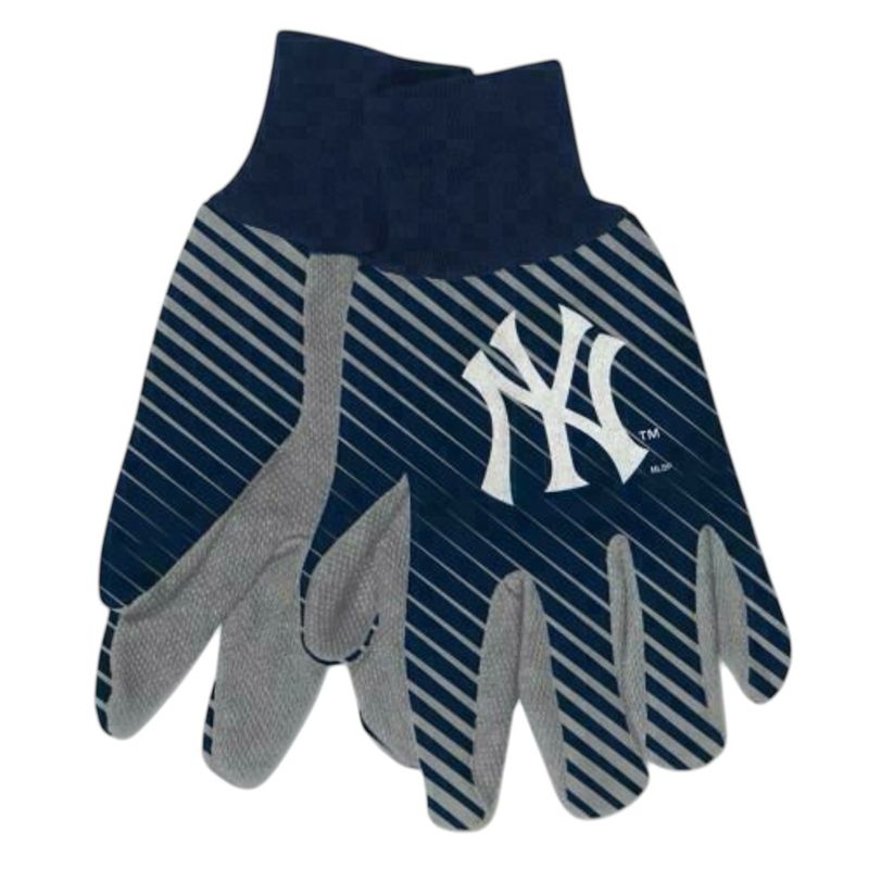 New York Yankees Striped Utility Gloves New York Yankees Striped Utility Gloves