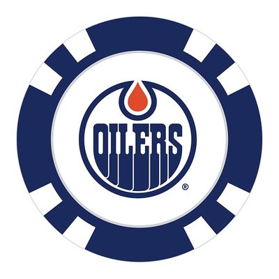 Edmonton Oilers Golf Ball Marker Poker Chip Edmonton Oilers Golf Ball Marker Poker Chip