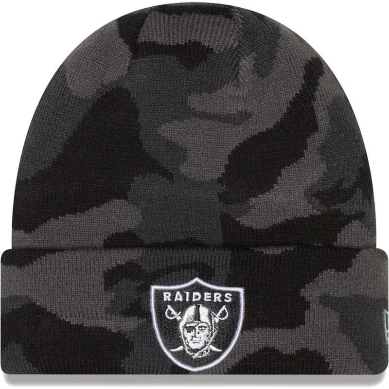 Las Vegas Raiders Men’s Camo New Era Cuffed Knit Hat