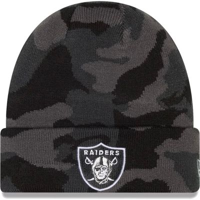 Las Vegas Raiders Men’s Camo New Era Cuffed Knit Hat