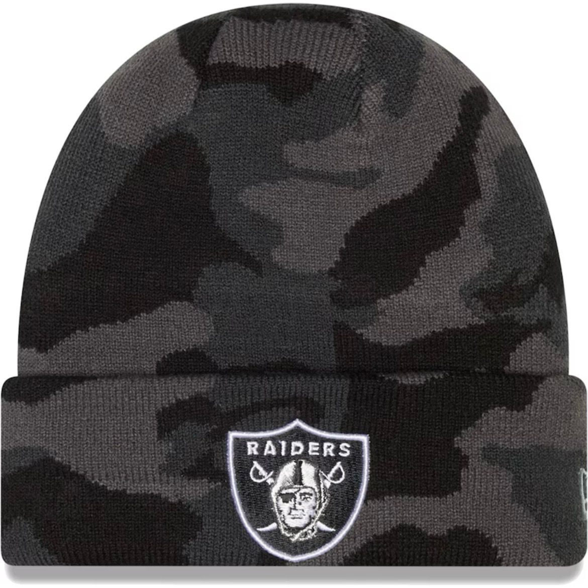 Las Vegas Raiders Men’s Camo New Era Cuffed Knit Hat