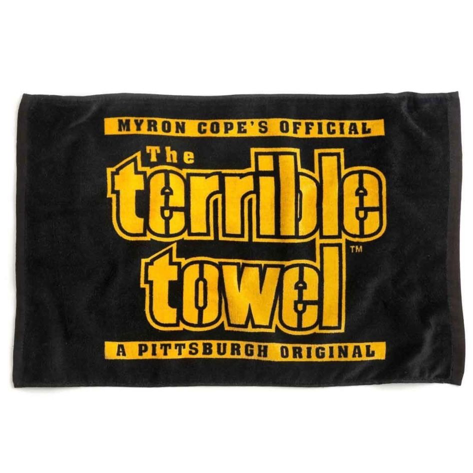 Pittsburgh Steelers Official Black Terrible Towel