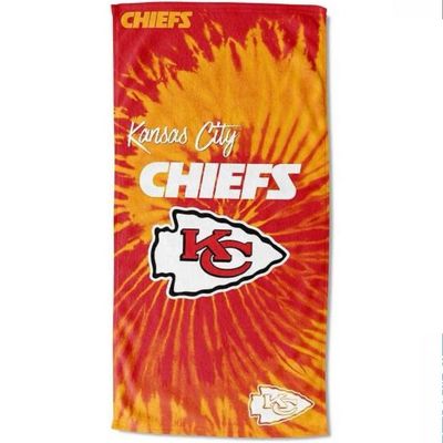 Kansas City Chiefs Psychedelic Beach Towel Kansas City Chiefs Psychedelic Beach Towel