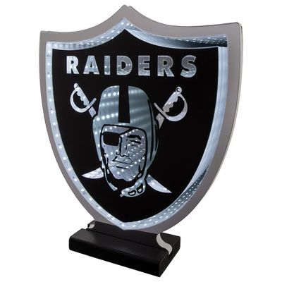 Las Vegas Raiders LED Infinity Logo Light Las Vegas Raiders LED Infinity Logo Light