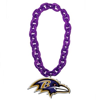 Baltimore Ravens 10” Fan Chain 3D Foam Necklace Baltimore Ravens 10” Fan Chain 3D Foam Necklace