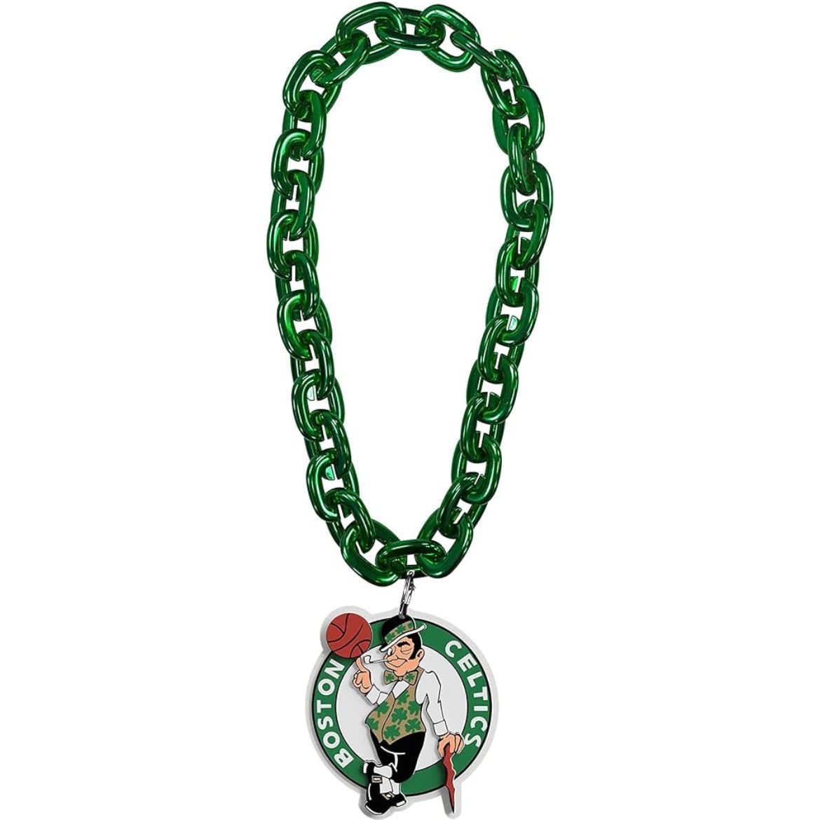 Boston Celtics 10” Fan Chain 3D Foam Necklace