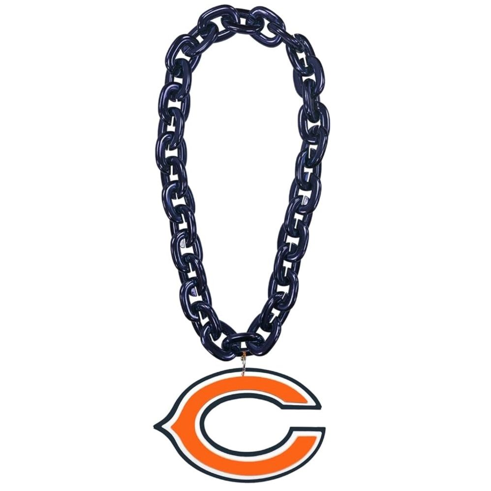 Chicago Bears 10” Fan Chain 3D Foam Necklace