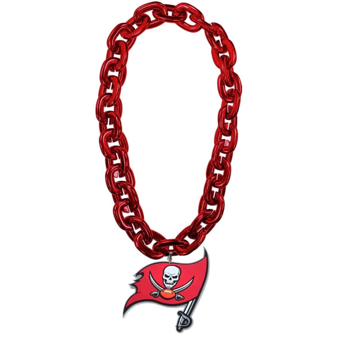 Tampa Bay Buccaneers 10” Fan Chain 3D Foam Necklace