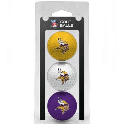 Minnesota Vikings Set of 3 Golf Balls