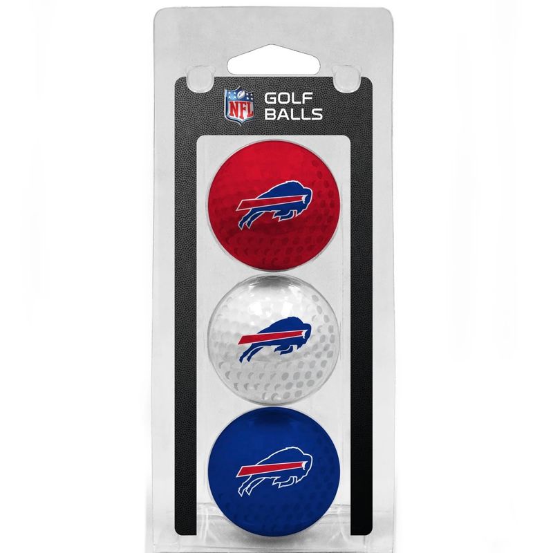 Buffalo Bills Set of 3 Golf Balls Buffalo Bills Set of 3 Golf Balls