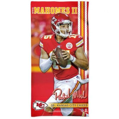 Kansas City Chiefs Patrick Mahomes Beach Towel Kansas City Chiefs Patrick Mahomes Beach Towel