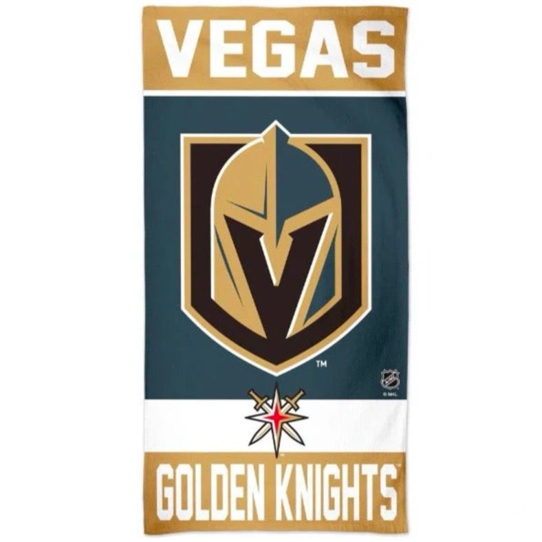 Vegas Golden Knights Beach Towel