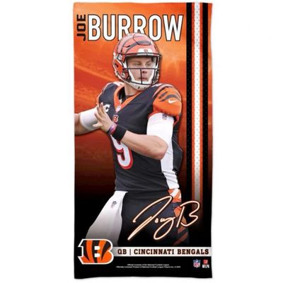Cincinnati Bengals Joe Burrow Beach Towel Cincinnati Bengals Joe Burrow Beach Towel