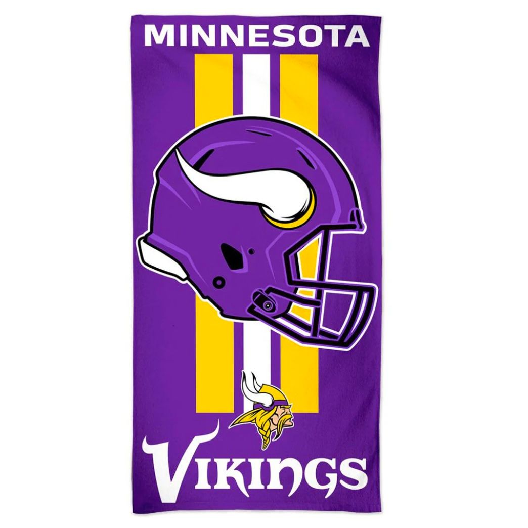 Minnesota Vikings Beach Towel