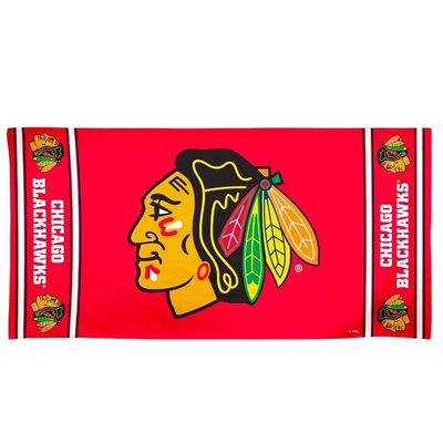 Chicago Blackhawks Logo Beach Towel Chicago Blackhawks Logo Beach Towel