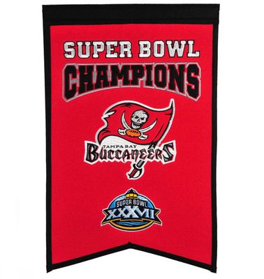 Tampa Bay Buccaneers Super Bowl XXXVII Champions Banner