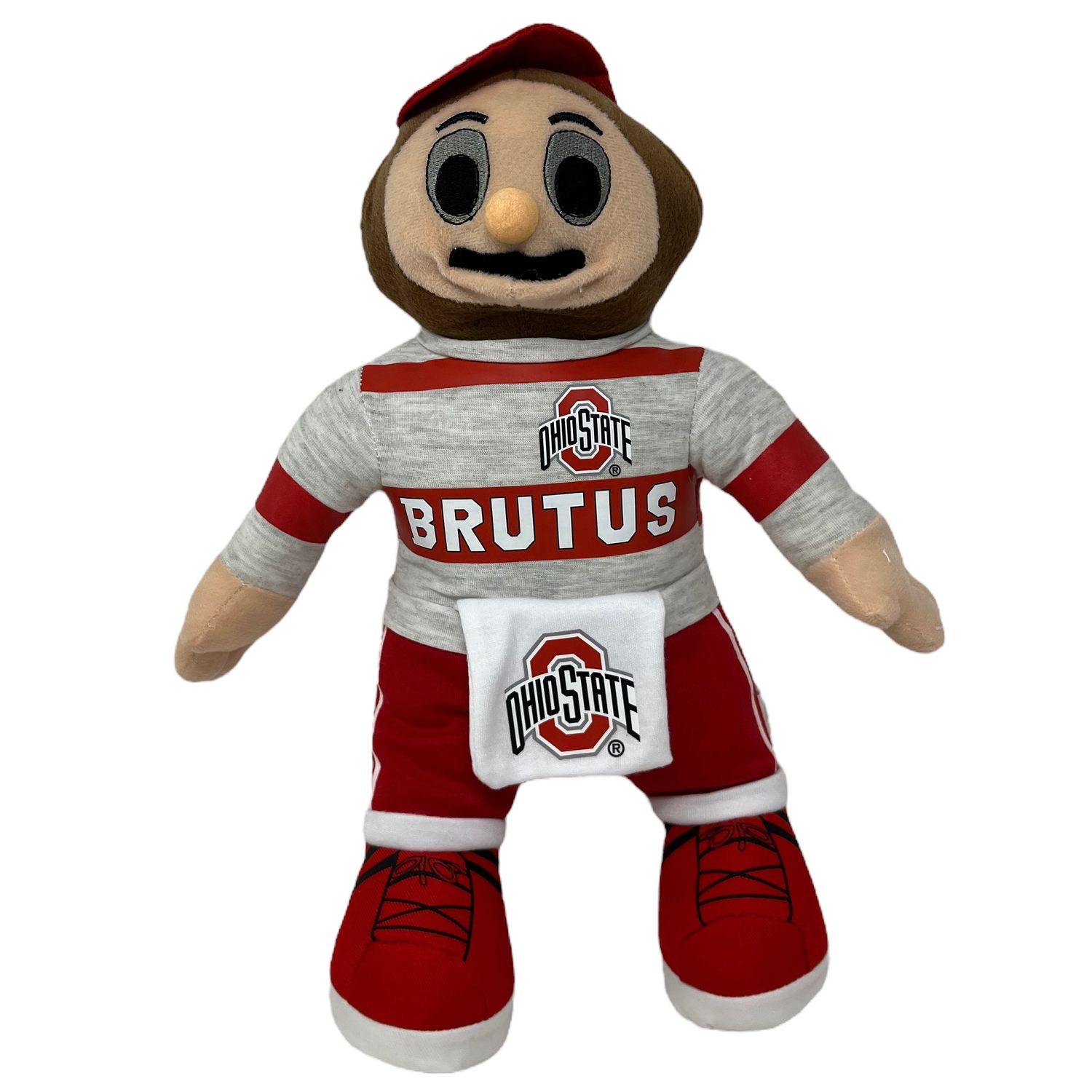 Ohio State Buckeyes 12” Plush Brutus Mascot