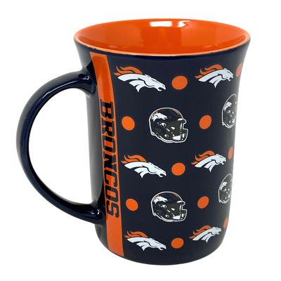Denver Broncos 15oz Line Up Coffee Mug Denver Broncos 15oz Line Up Coffee Mug