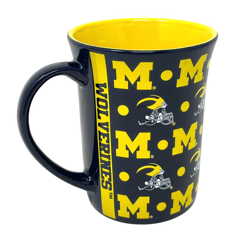 Michigan Wolverines 15oz Line Up Coffee Mug