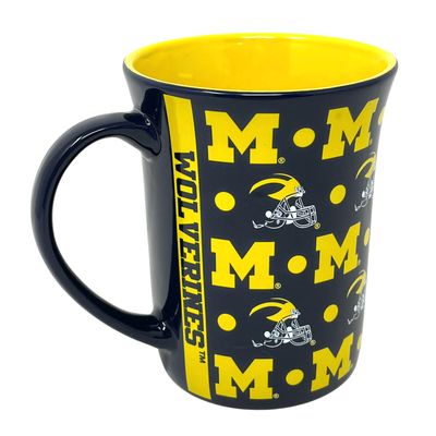 Michigan Wolverines 15oz Line Up Coffee Mug