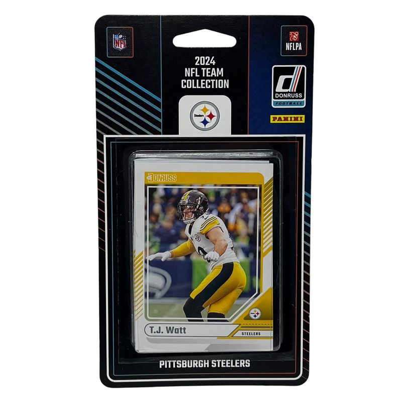 Pittsburgh Steelers 2024 Donruss Factory Sealed Team Set